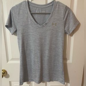 under armour dry fit v neck